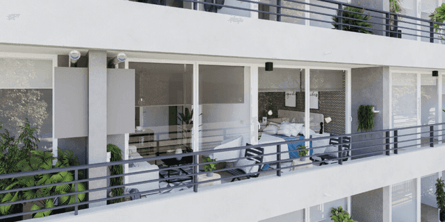 Condominio Parque del Sur torre A: Terminaciones